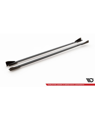 Diffusori minigonne street pro + Flaps Volkswagen Golf GTI / GTE / GTI Clubsport / R-Line Mk8 (Cod. 