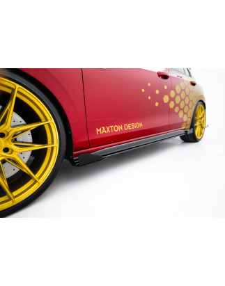 Diffusori minigonne street pro + Flaps Volkswagen Golf GTI / GTE / GTI Clubsport / R-Line Mk8 (Cod. 