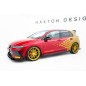 Diffusori minigonne street pro + Flaps Volkswagen Golf GTI / GTE / GTI Clubsport / R-Line Mk8 (Cod. 