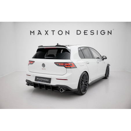 DIFFUSORE POSTERIORE street pro V.1 Volkswagen Golf GTI Mk8 (Cod. M-VWGO8GTICNC-RS1B)