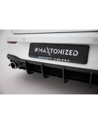 DIFFUSORE POSTERIORE street pro V.1 Volkswagen Golf GTI Mk8 (Cod. M-VWGO8GTICNC-RS1B)