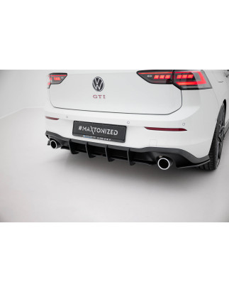DIFFUSORE POSTERIORE street pro V.1 Volkswagen Golf GTI Mk8 (Cod. M-VWGO8GTICNC-RS1B)