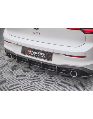 DIFFUSORE POSTERIORE street pro V.1 Volkswagen Golf GTI Mk8 (Cod. M-VWGO8GTICNC-RS1B)