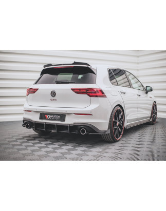 DIFFUSORE POSTERIORE street pro V.1 Volkswagen Golf GTI Mk8 (Cod. M-VWGO8GTICNC-RS1B)