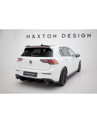 DIFFUSORE POSTERIORE street pro V.2 Volkswagen Golf GTI Mk8 (Cod. M-VWGO8GTICNC-RS2B)