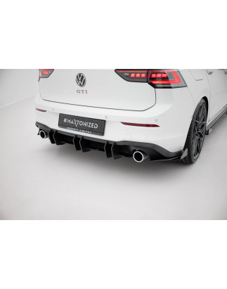 DIFFUSORE POSTERIORE street pro V.2 Volkswagen Golf GTI Mk8 (Cod. M-VWGO8GTICNC-RS2B)