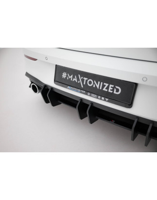 DIFFUSORE POSTERIORE street pro V.2 Volkswagen Golf GTI Mk8 (Cod. M-VWGO8GTICNC-RS2B)