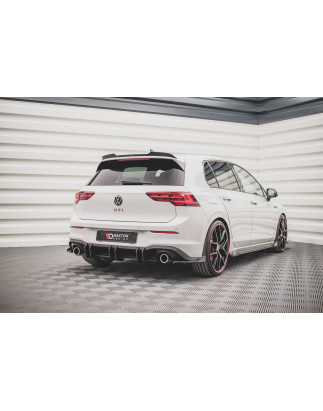 DIFFUSORE POSTERIORE street pro V.2 Volkswagen Golf GTI Mk8 (Cod. M-VWGO8GTICNC-RS2B)