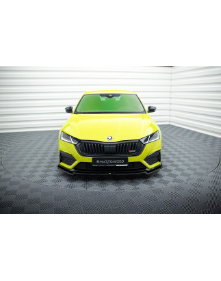 SPLITTER ANTERIORE V.2 Skoda Octavia RS Mk4 (Cod. M-SK-OC-4-RS-FD2G)