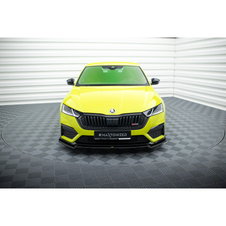 SPLITTER ANTERIORE V.2 Skoda Octavia RS Mk4 (Cod. M-SK-OC-4-RS-FD2G)