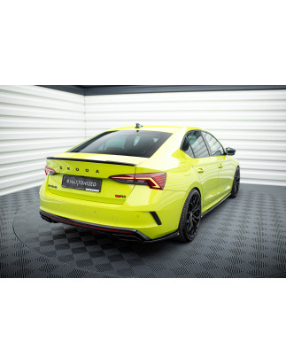 Splitters posteriori laterali V.2 Skoda Octavia RS Combi / Liftback Mk4 / Mk4 Facelift (Cod. M-SK-OC