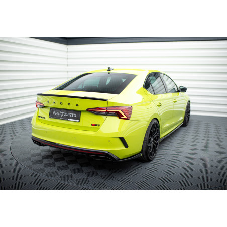 Splitters posteriori laterali V.2 Skoda Octavia RS Combi / Liftback Mk4 / Mk4 Facelift (Cod. M-SK-OC