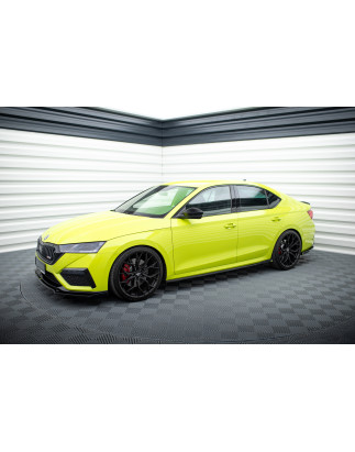 Diffusori minigonne V.2 Skoda Octavia RS Liftback / Combi Mk4 (Cod. M-SK-OC-4-RS-SD2G)
