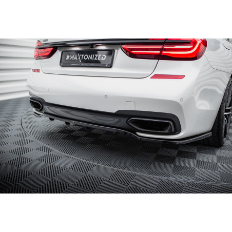 Splitter posteriore (con barre verticali) for BMW 7 M-Pack G11 /G12 (Cod. M-BM-7-11-MPACK-RD2G+RD3G)