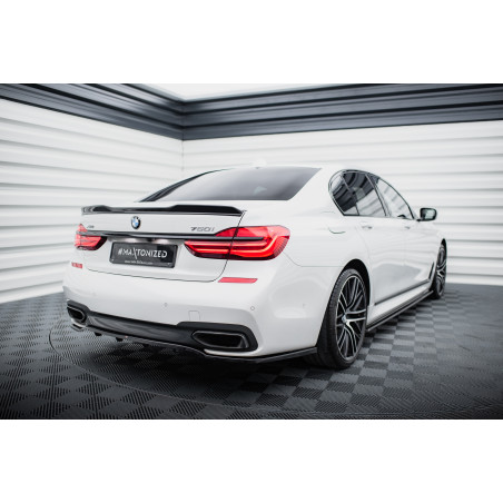 Splitter posteriore (con barre verticali) for BMW 7 M-Pack G11 /G12 (Cod. M-BM-7-11-MPACK-RD2G+RD3G)
