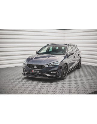 SPLITTER ANTERIORE V.3 Seat Leon FR Mk4 (Cod. M-SE-LE-4-FR-FD3G)