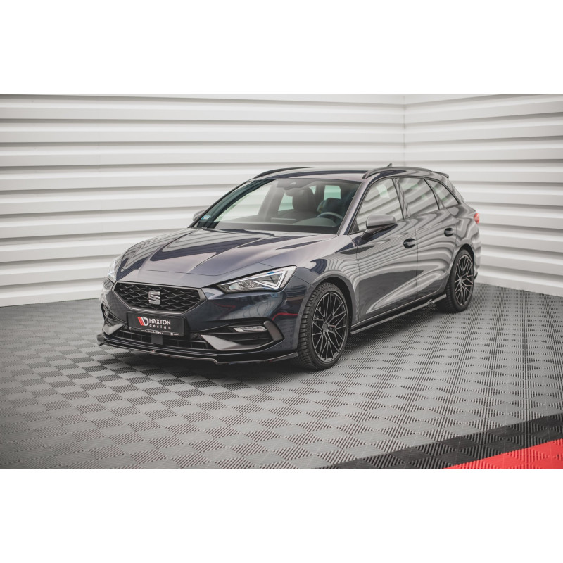 SPLITTER ANTERIORE V.4 Seat Leon FR Mk4 (Cod. M-SE-LE-4-FR-FD4G)