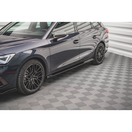Diffusori minigonne V.2 Seat Leon FR ST / Mk4 / Cupra Leon ST / Mk1 / Mk1 Facelift (Cod. M-SE-LE-4-F