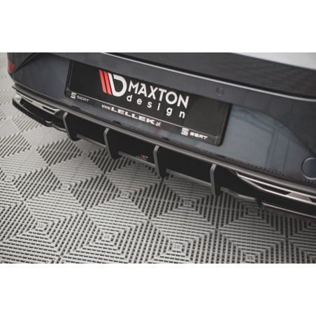 DIFFUSORE POSTERIORE street pro Seat Leon FR ST Mk4 (Cod. M-SELE4FRSTCNC-RS1B)
