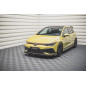 SPLITTER ANTERIORE V.1 + Flaps Volkswagen Golf GTI Clubsport Mk8 (Cod. M-VW-GO-8-GTI-CS-FD1G+FSF)