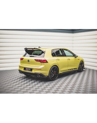 Splitters posteriori laterali V.1 + Flaps Volkswagen Golf GTI Clubsport Mk8 (Cod. M-VW-GO-8-GTI-CS-R