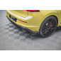 Splitters posteriori laterali V.1 + Flaps Volkswagen Golf GTI Clubsport Mk8 (Cod. M-VW-GO-8-GTI-CS-R
