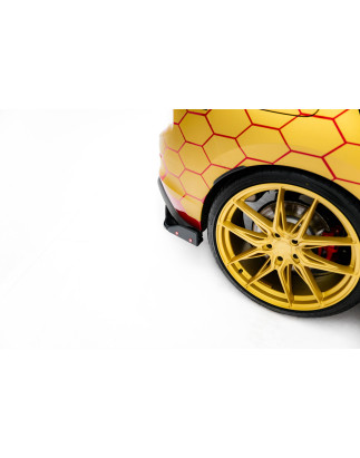Splitters posteriori laterali V.1 + Flaps Volkswagen Golf GTI Clubsport Mk8 (Cod. M-VW-GO-8-GTI-CS-R