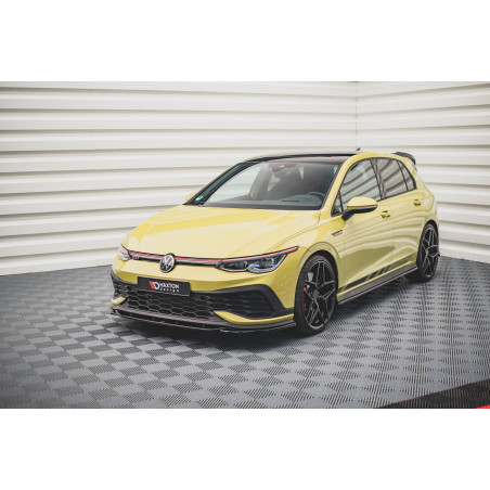 SPLITTER ANTERIORE V.2 Volkswagen Golf GTI Clubsport Mk8 (Cod. M-VW-GO-8-GTI-CS-FD2G)