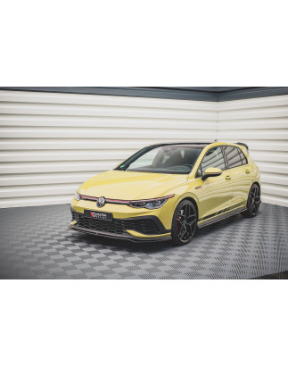 SPLITTER ANTERIORE V.3 Volkswagen Golf GTI Clubsport Mk8 (Cod. M-VW-GO-8-GTI-CS-FD3G)