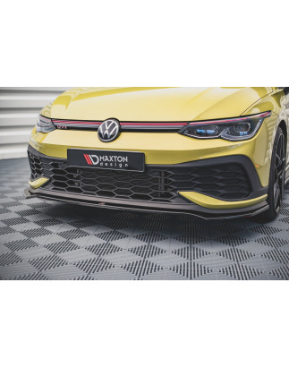 SPLITTER ANTERIORE V.3 Volkswagen Golf GTI Clubsport Mk8 (Cod. M-VW-GO-8-GTI-CS-FD3G)