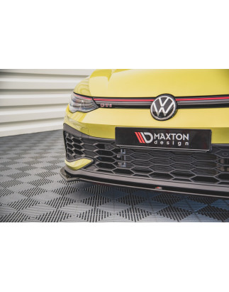 SPLITTER ANTERIORE V.3 Volkswagen Golf GTI Clubsport Mk8 (Cod. M-VW-GO-8-GTI-CS-FD3G)