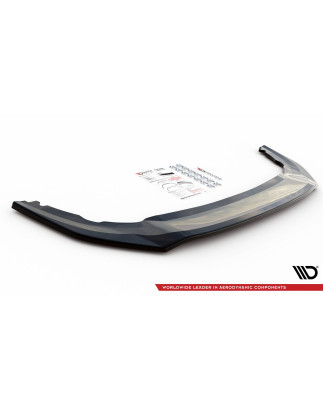 SPLITTER ANTERIORE V.3 Volkswagen Golf GTI Clubsport Mk8 (Cod. M-VW-GO-8-GTI-CS-FD3G)