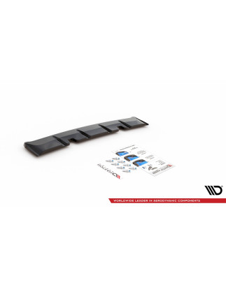 Splitter posteriore Volkswagen Golf GTI Clubsport Mk8 (Cod. M-VW-GO-8-GTI-CS-RD1G)