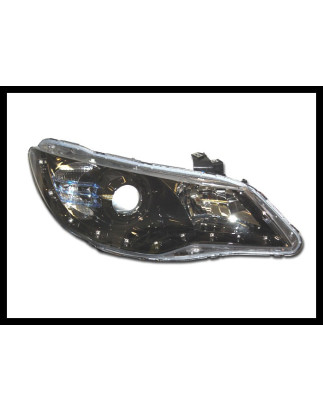 Fari Day Light Honda Civic '05 4P. Black (Cod. E-FAHO072)