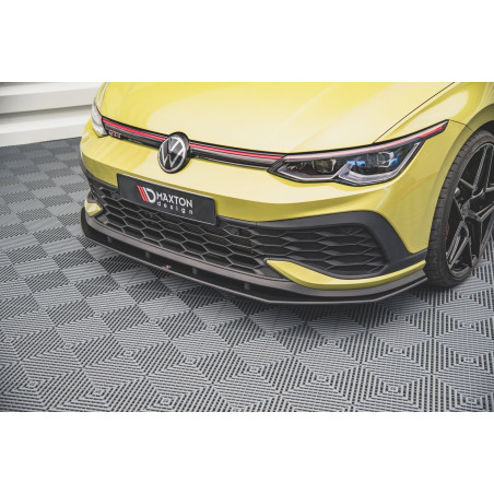 SPLITTER ANTERIORE street pro Volkswagen Golf GTI Clubsport Mk8 (Cod. M-VWGO8GTICSCNC-FD1B)