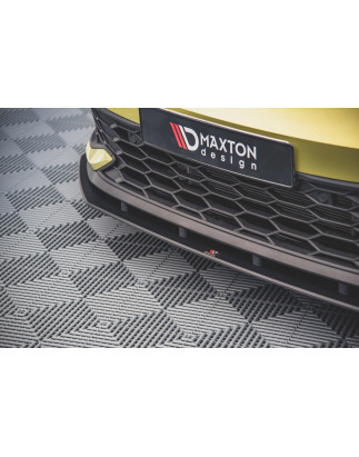 SPLITTER ANTERIORE street pro Volkswagen Golf GTI Clubsport Mk8 (Cod. M-VWGO8GTICSCNC-FD1B)