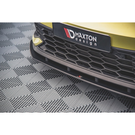 SPLITTER ANTERIORE street pro Volkswagen Golf GTI Clubsport Mk8 (Cod. M-VWGO8GTICSCNC-FD1B)