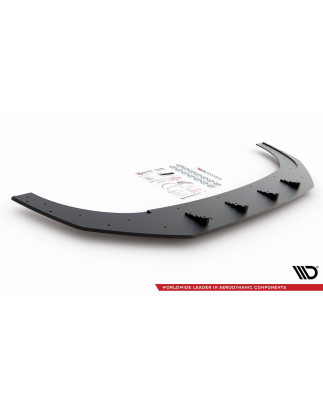SPLITTER ANTERIORE street pro Volkswagen Golf GTI Clubsport Mk8 (Cod. M-VWGO8GTICSCNC-FD1B)