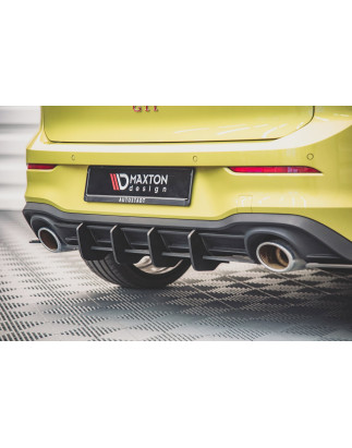 DIFFUSORE POSTERIORE street pro V.1 Volkswagen Golf GTI Clubsport Mk8 (Cod. M-VWGO8GTICSCNC-RS1B)