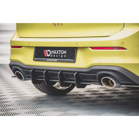 DIFFUSORE POSTERIORE street pro V.1 Volkswagen Golf GTI Clubsport Mk8 (Cod. M-VWGO8GTICSCNC-RS1B)