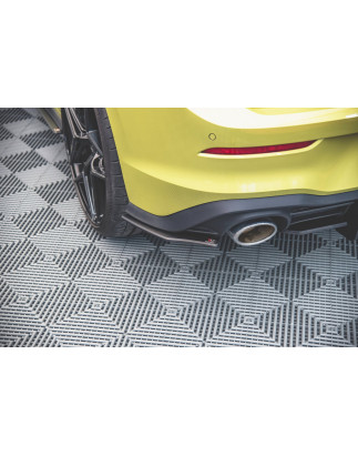Splitters posteriori laterali Street Pro Volkswagen Golf GTI Clubsport Mk8 (Cod. M-VWGO8GTICSCNC-RSD