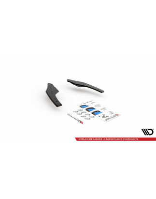 Splitters posteriori laterali Street Pro Volkswagen Golf GTI Clubsport Mk8 (Cod. M-VWGO8GTICSCNC-RSD