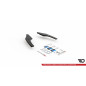 Splitters posteriori laterali Street Pro Volkswagen Golf GTI Clubsport Mk8 (Cod. M-VWGO8GTICSCNC-RSD