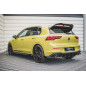 Splitters posteriori laterali Street Pro + Flaps Volkswagen Golf GTI Clubsport Mk8 (Cod. M-VWGO8GTIC