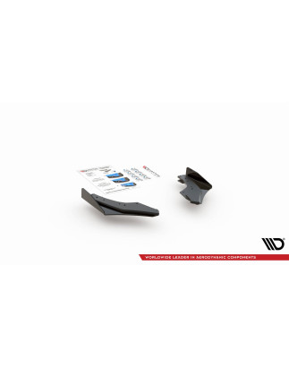 Splitters posteriori laterali Street Pro + Flaps Volkswagen Golf GTI Clubsport Mk8 (Cod. M-VWGO8GTIC