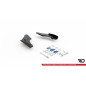 Splitters posteriori laterali Street Pro + Flaps Volkswagen Golf GTI Clubsport Mk8 (Cod. M-VWGO8GTIC