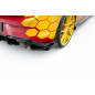 Splitters posteriori laterali Street Pro + Flaps Volkswagen Golf GTI Clubsport Mk8 (Cod. M-VWGO8GTIC