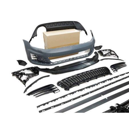 Kit estetico Volkswagen Golf 7 3/5P Look GTI ABS (Cod. E-TCW7051)