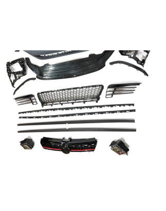 Kit estetico Volkswagen Golf 7 3/5P Look GTI ABS (Cod. E-TCW7051)