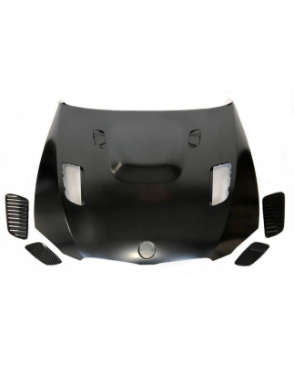 Cofano BMW E92 / E93 10-13 LCI Look M3 GTR Metal (Cod. E-TCB92M3)